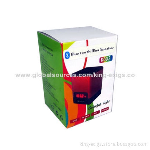 Mini Speaker KE-K602 with 500mAh Battery, Micro USB Charging Port